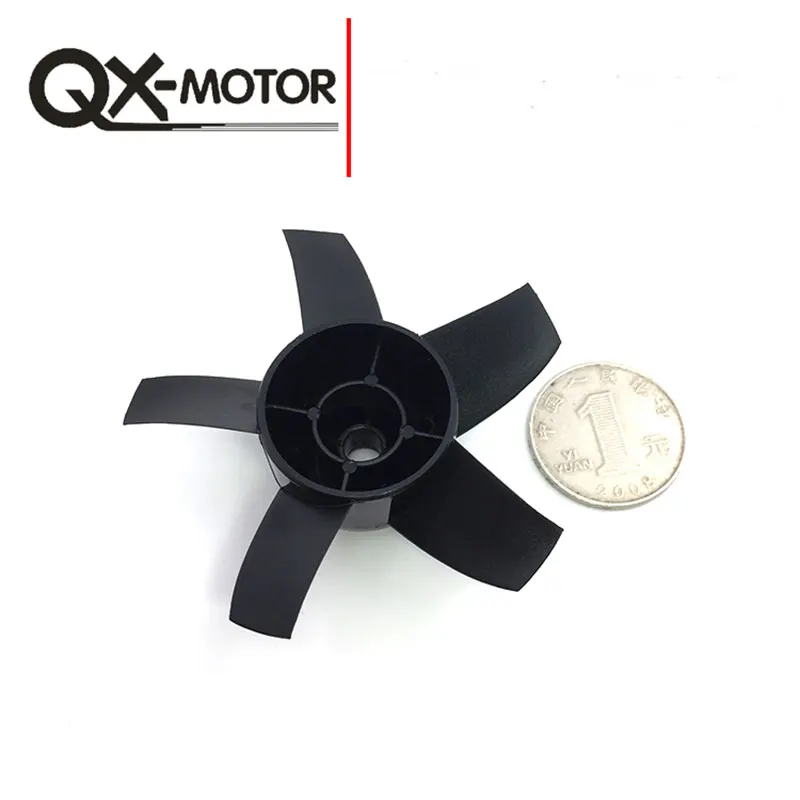 QX-Motor-64mm-EDF-with-5-Blades-Ducted-Fan-Without-Motor-Suit-for-RC-Airplanes (2)