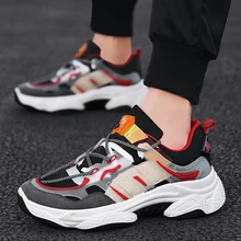 Новинка; Мужская прогулочная обувь Messi; Kanye; коллекция 800 года; не сужающиеся книзу кроссовки; спортивные кроссовки для улицы с тройной подошвой; дизайнерские сетчатые кроссовки