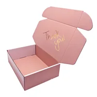 High Quality Exquisite Gift Box Pink Gift Box Custom Gift Packaging Boxes 2