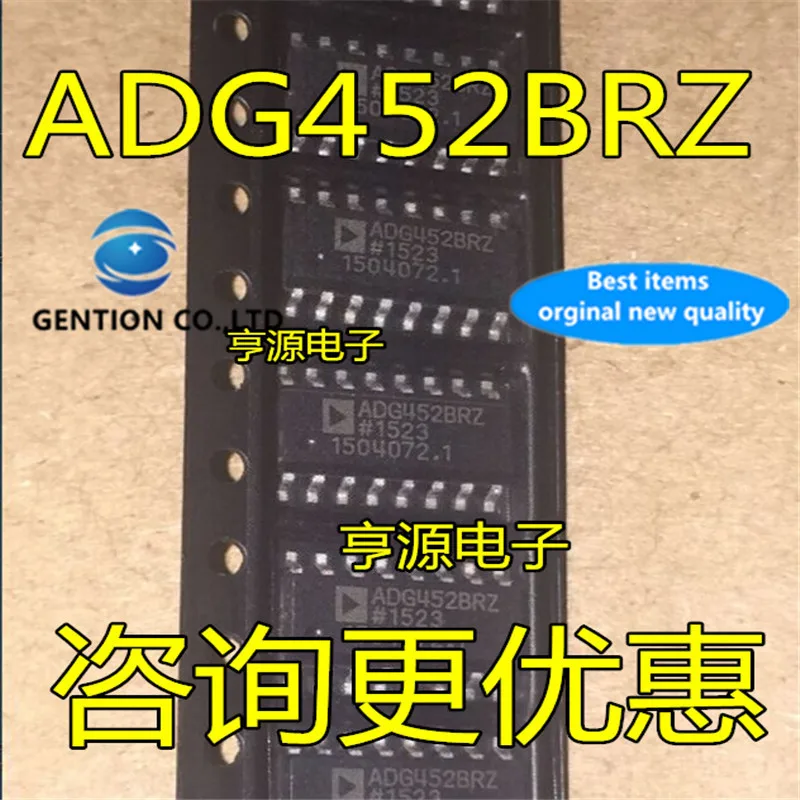 10Pcs ADG452BR ADG452BRZ ADG452 SOP-16 in stock new and original