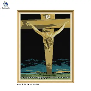 

Cross stitch Package Factory sets Be in distress Patterns Aida14ct 11ct Embroidery kit DIY Handmade Needlework Home Decor