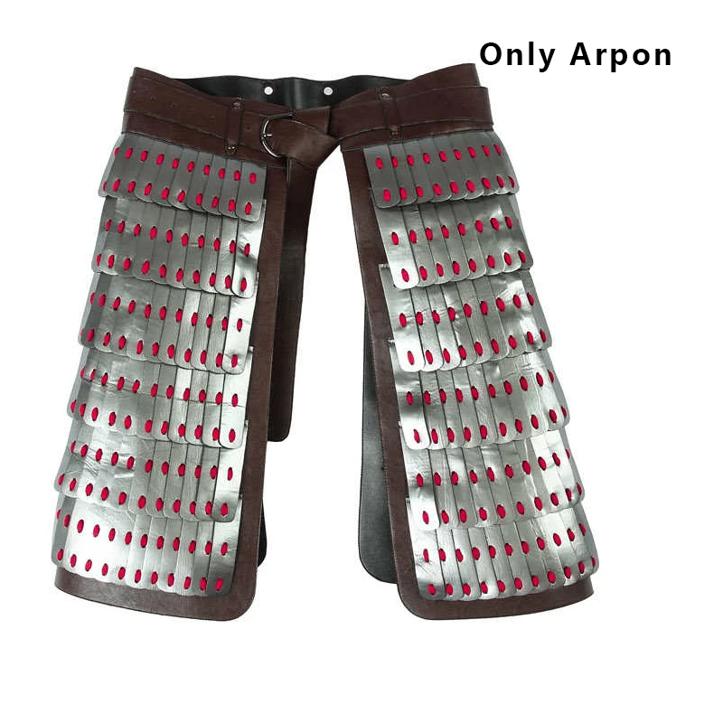 Only apron Мулан съемочный костюм Хуа мулань супергерой косплей Китайский традиционный ханьфу Хэллоуин для женщин платье disfraz Mujer на заказ Красный - Цвет: Only apron