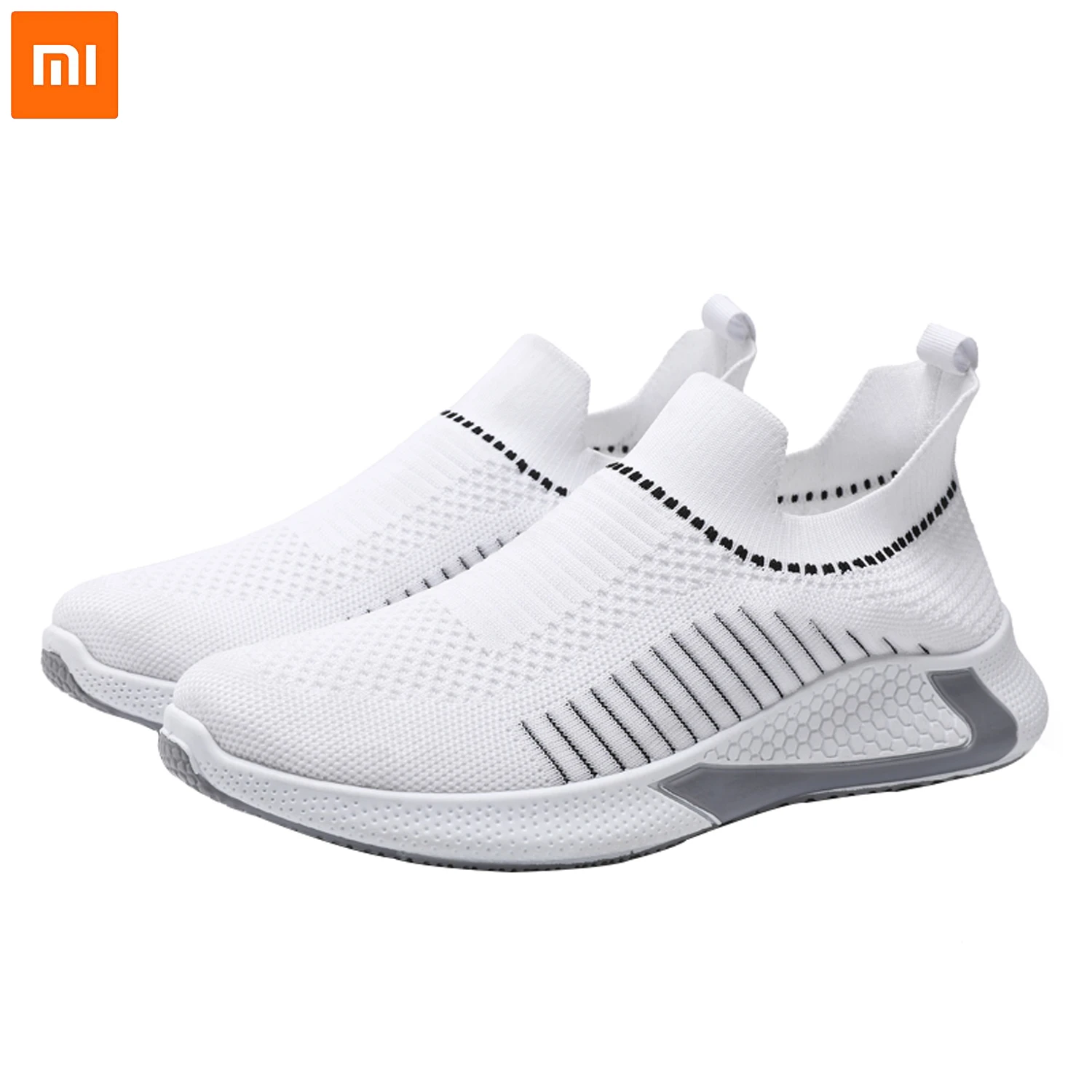 Xiaomi Zapatos Deportivos para hombre, Zapatillas de malla ultraligeras, informales, transpirables, sin cordones, para caminar xiaomi tenis zapatillas hombre Zapatillas de Deporte Hombres Running Zapatos| Zapatillas de correr| - AliExpress