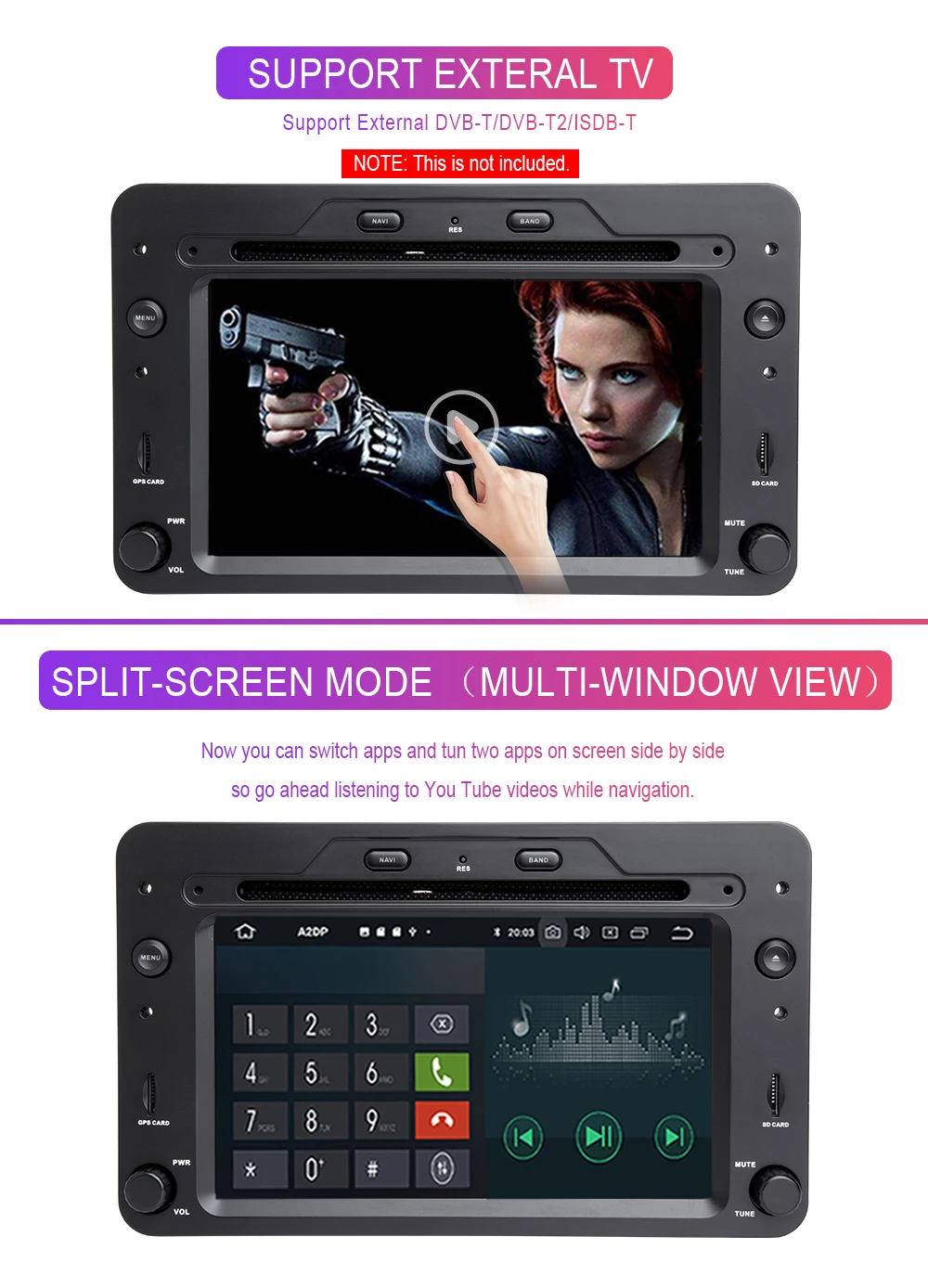 Best Autoradio 2 din Android 9.0 Car GPS DVD Player For Alfa Romeo 159 Brera Spider Sportwagon 2006 Navigation Multimedia Wifi Audio 16
