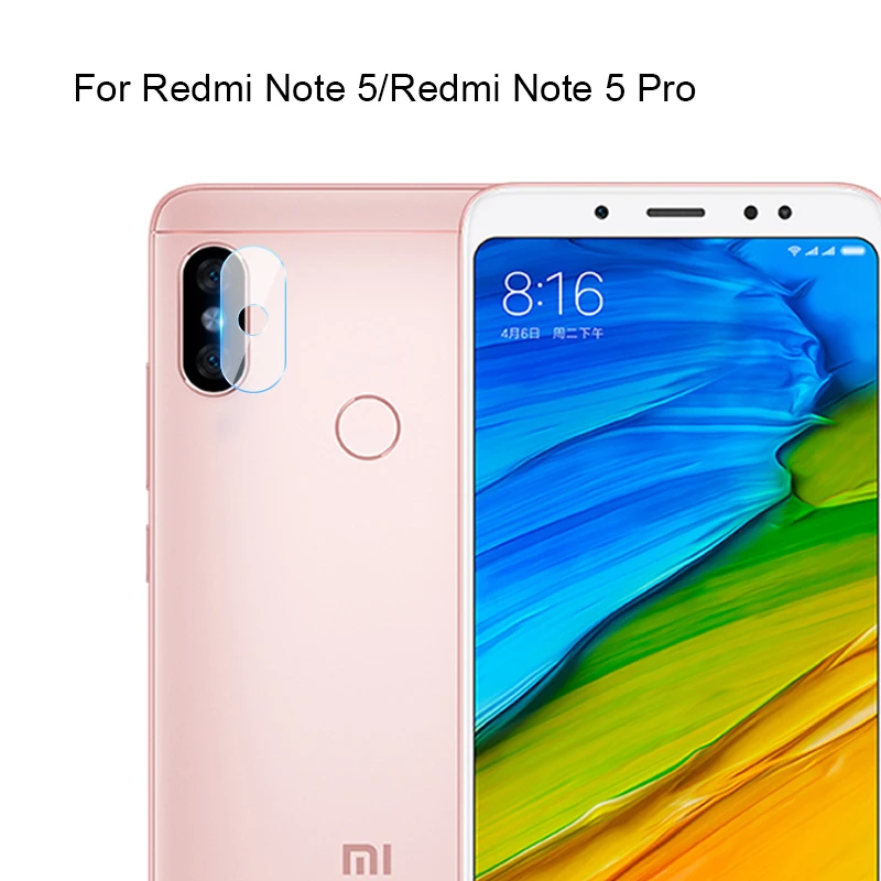 Redmi Note 5 Global Защитная пленка для задней камеры для Xiaomi Redmi Note 5 Pro 6 Pro 6A 5 Plus прозрачная Защитная мягкая пленка для Xiaomi Mi A2 Lite - Цвет: Redmi Note 5 Global