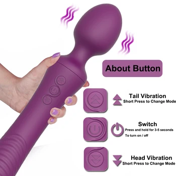 FLXUR 2020 AV Vibrator Sex Toys for Woman Powerful Magic Wand  Clitoris Stimulator toys for adults G Spot vibrating Sex Products 2