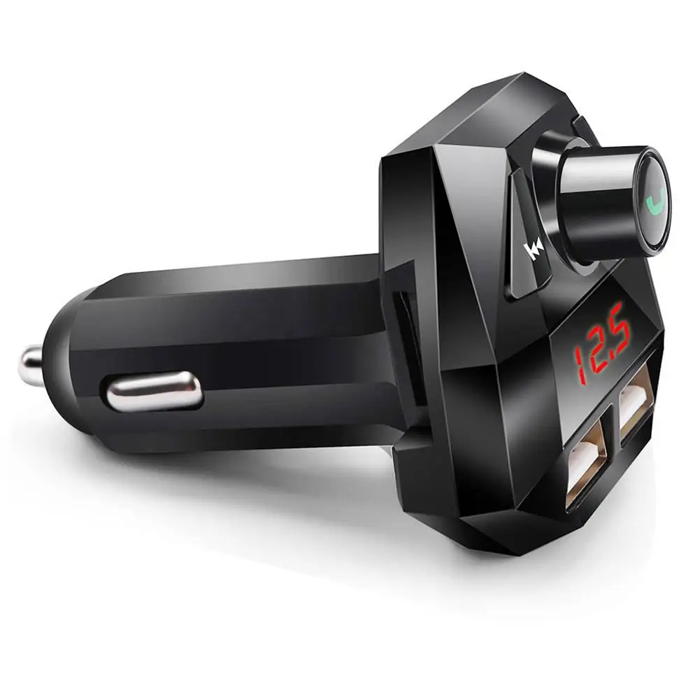 Bluetooth fm-передатчик hands-free автомобильный MP3 аудио плеер аудио приемник Быстрая зарядка 3.1A двойной зарядное устройство USB автомобильные аксессуары