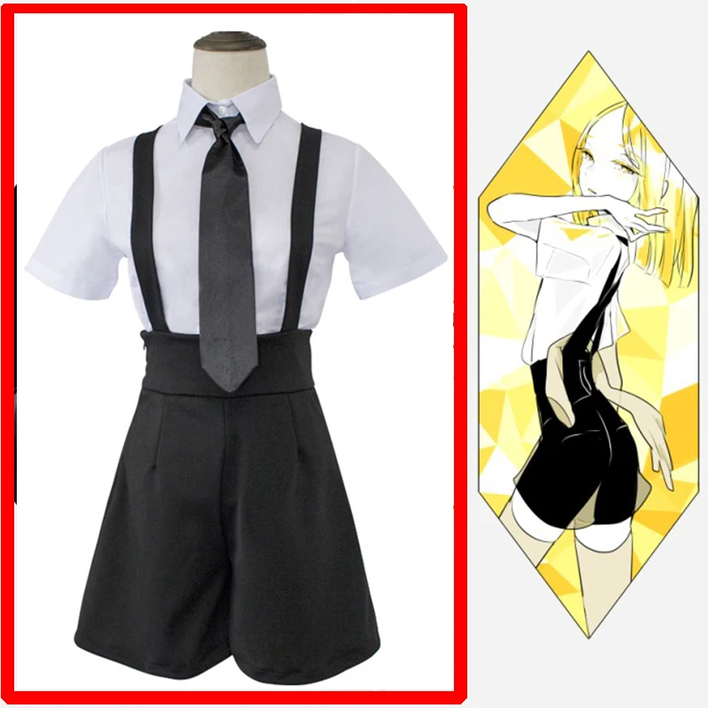 

Anime Land Of The Lustrous Cosplay Costumes Phosphophyllite Cosplay Costume Uniforms Halloween Party Houseki No Kuni Women