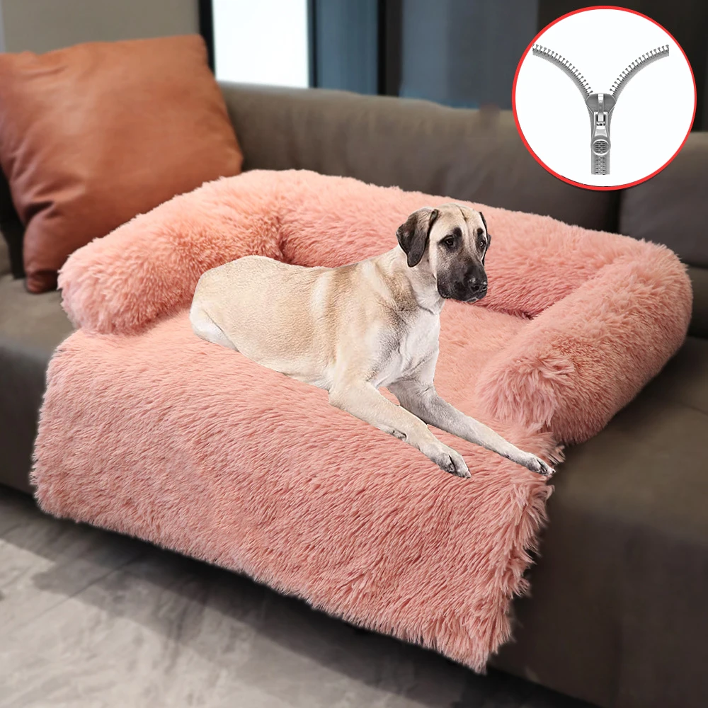 

Removable Pet Dog Mat Sofa Dog Bed Warm Nest Beds Kennel Soft Washable Rug Winter Warm Cat Mat For Couches Car Floor Protector