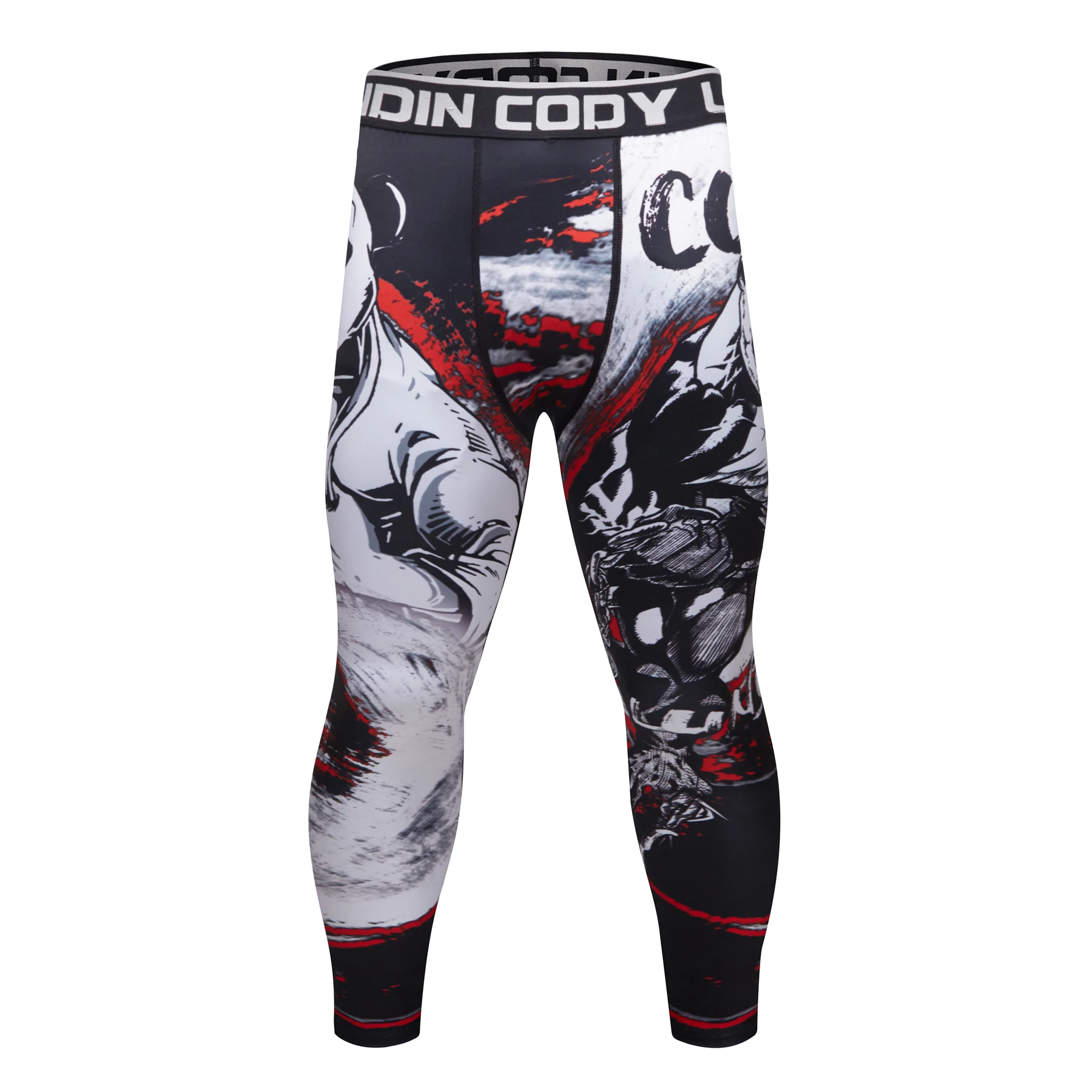 Cody Lundin High Quality Work Out Fitness Gym Sports Leggings for Men New 3d Print Design