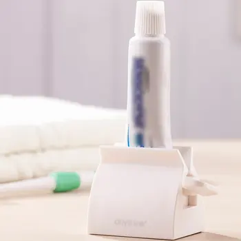 

Rolling Tube Toothpaste Squeezers Dispenser Seat Holder Stand Easy Cleaning Bathroom Products Household Merchandises
