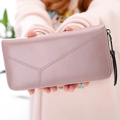 light pink Кошелек женский кошелек мужской женский кошелек bts. аксесуары кошельки женские кошелёк женский кошелек женский натуральная кожа женские кошельки кошельки кашелёк для женшины кошелек женский маленький маленький - Цвет: light pink
