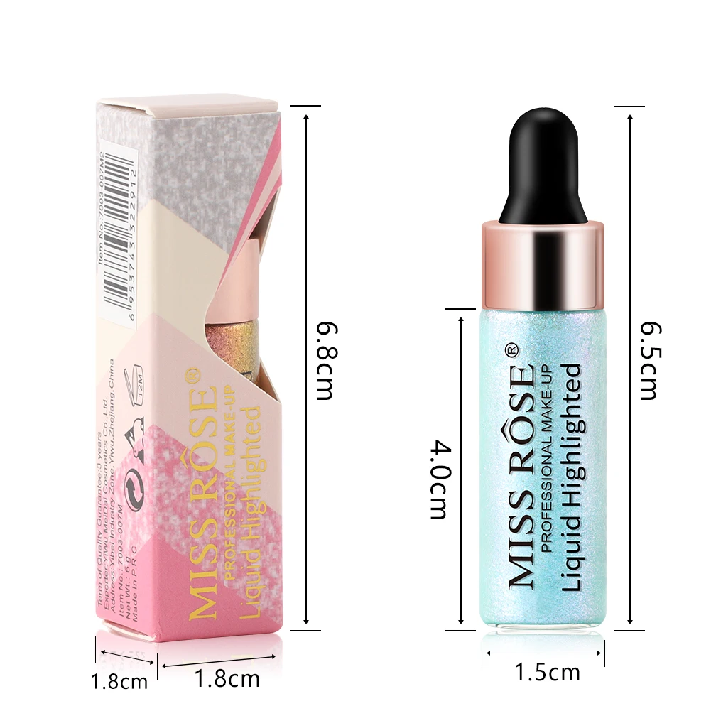 Макияж хайлайтер контурный макияж осветлитель для лица консилер жидкий текстовый маркер праймер бронзатор для лица светящиеся Косметика TSLM2