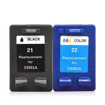 

Ink Cartridges For 21 22 XL 21XL HP21XL HP21 HP22 C9351A C9352A DeskJet D1530 D1558 D1560 D1568 D2320 D2330 D2345 Printe
