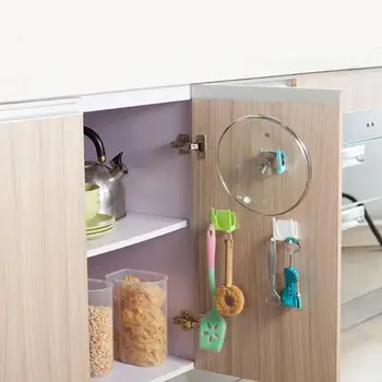 

1 Piece Wall-mounted Butler Plastic Kitchen Pot Lid Frame Receiving Hanging Frame Tool Rack Box Receiving Oil W2S5