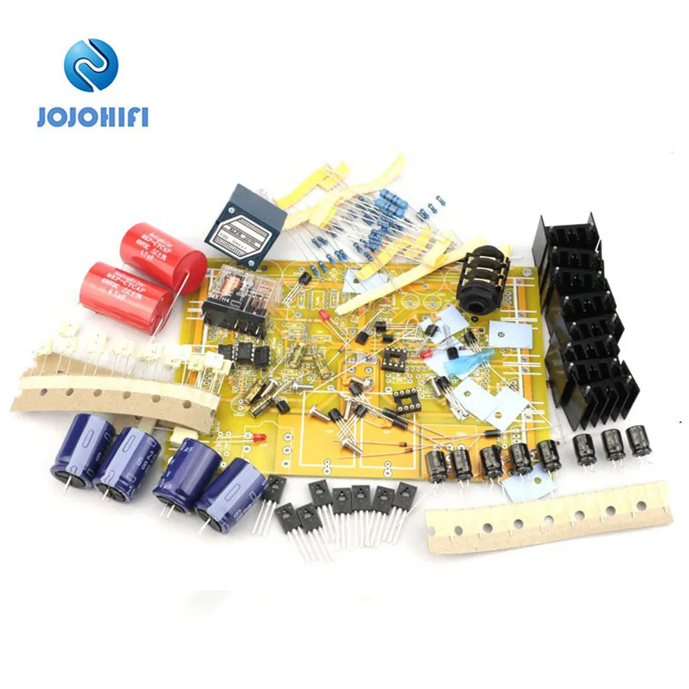 HV-1 DIY KITS Headphone Amplifier Amp Audio Board (A1 Model) with ALPS 27 Type Potentiometer Base On Beyerdynamic A1