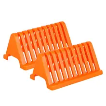 

2pcs Glass Slide Drain Racks Glass Slide Drying Stands Glass Slide Storage Shelf