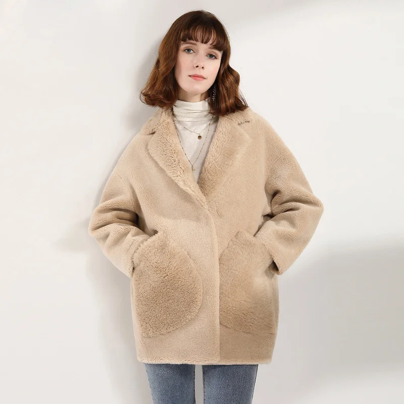 sheep fur jacket