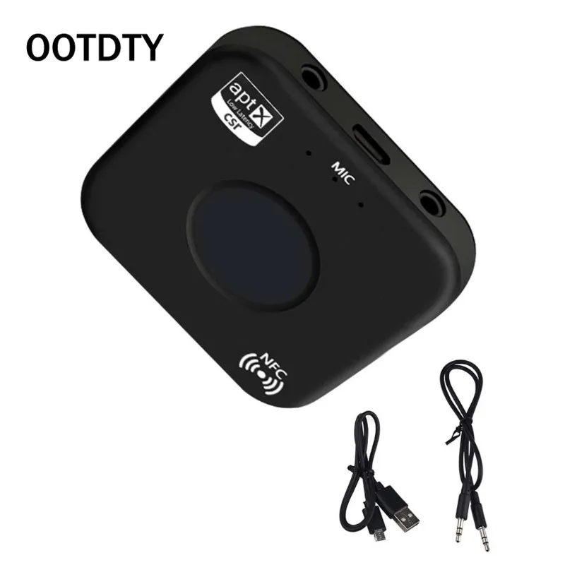 CSR беспроводной 3,5 мм аудио адаптер AUX Bluetooth 4,2 приемник APTX/APTX LL/AAC/SBC