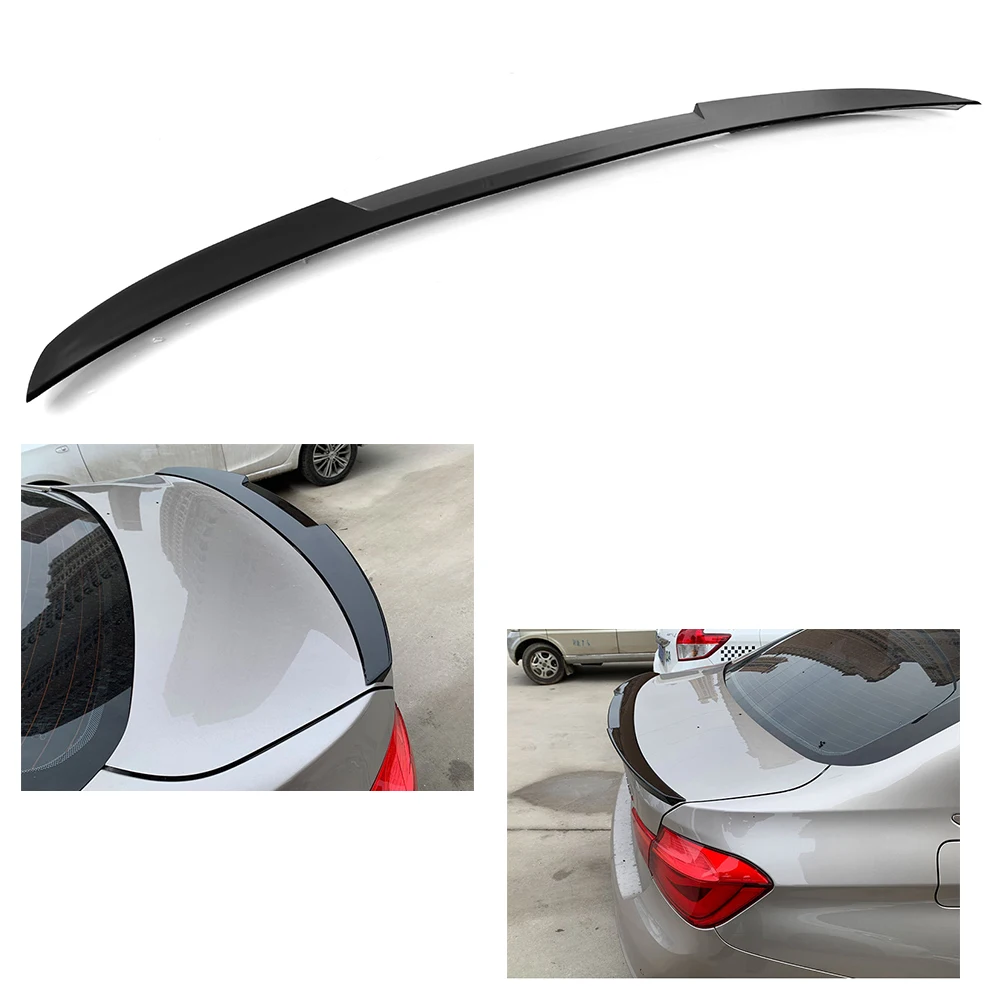#*Cheap V Style Car Rear Lip Spoiler Trunk Wing For BMW 3 Series F35 F30 F80 2012 2013 2014 2015 2016 2017 2018 ABS Plastic Gloss Black