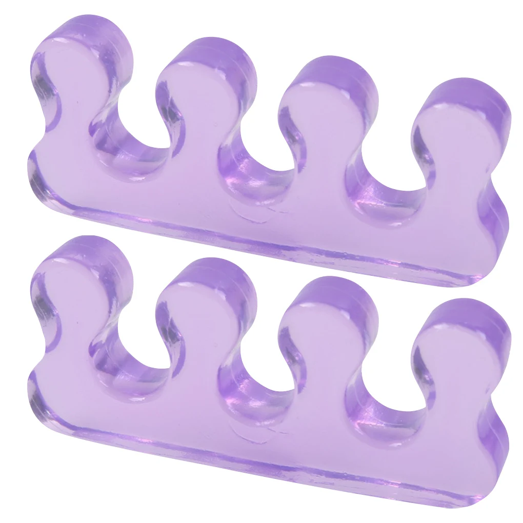 PCS Soft Silicone Manicure Pedicure Finger Separators