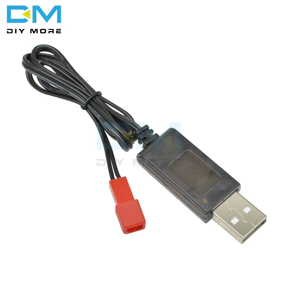 3 7 в мА выход 1S для литиевой батареи Lipo зарядное устройство с USB кабелем красная