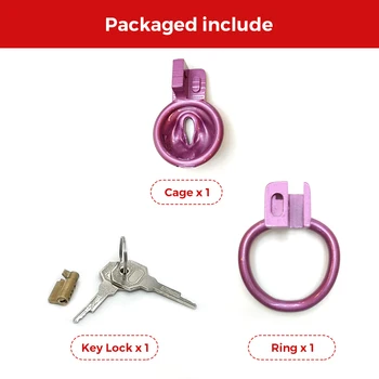 BDSM Pussy Vaginal Chastity Devices Cage Small Male Bondage Cock Cage Slave Penis Ring Sex Shop 18+ Gay Ladyboy Sex Toy for Men 5