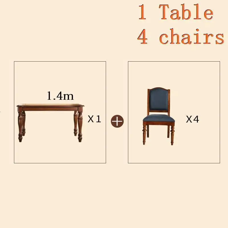 Version E Salle A Manger современная кухня комедорес Mueble набор потертый шик деревянный стол Меса комедор обеденный стол - Цвет: Version E