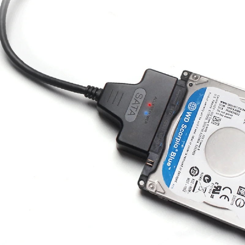 Кабель-адаптер USB 3,0 для SATA с простым приводом 2,5 дюйма оптический вал трансмиссии с жестким диском держатель для спидометра OTG