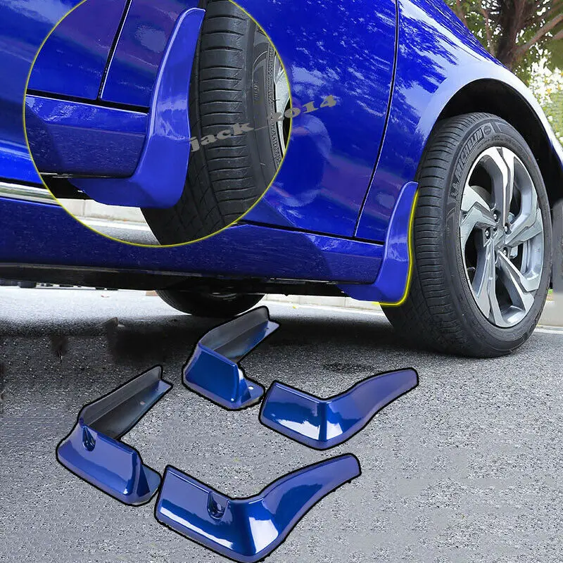 

For Honda Accord 10th 2018-2019 Mudflaps MudSplash Guards Fenders Six colors 4PCS