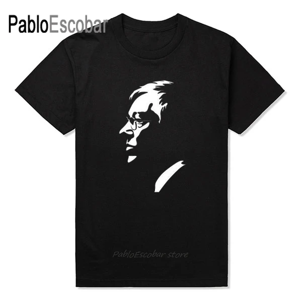 Черные мужские футболки Ferguson топы для фитнеса футбола Манчестера | Мужская