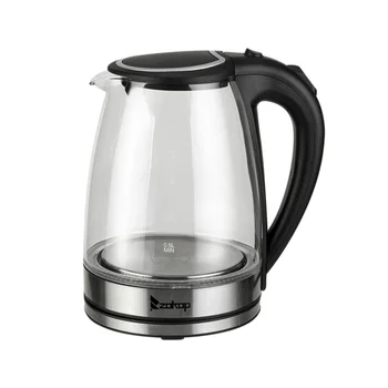 

1.8L Electric Glass Kettle Stainless Steel Water Heater with US Plug