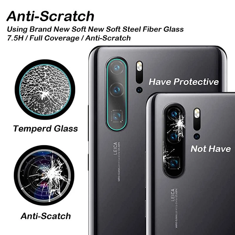 Защитная пленка для задней панели телефона Huawei P30 Pro P20 Lite закаленное стекло