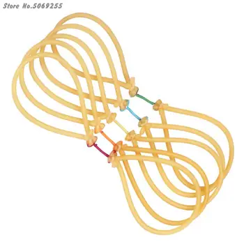 

Cheap 5pcs Slingshot Fishing Rubber Band Tube 1745 High Elasticity Outdoor Hunting Catapult Shooting Accessories