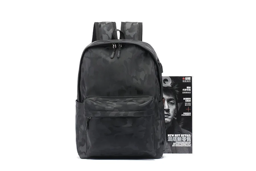 Mochila мужской рюкзак модный PU разработанный для мужчин