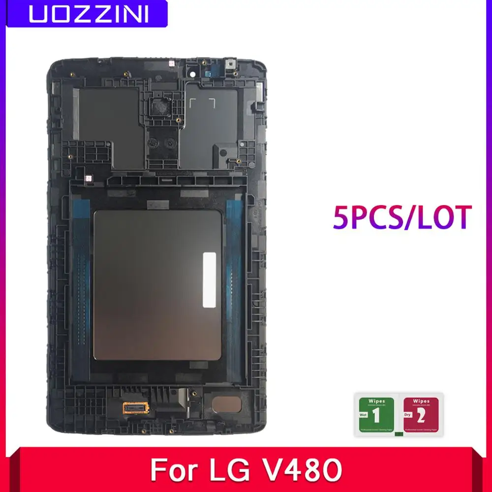 5 шт. lcd s для LG G Pad 8 0 V480 V490 ЖК-дисплей кодирующий преобразователь сенсорного экрана