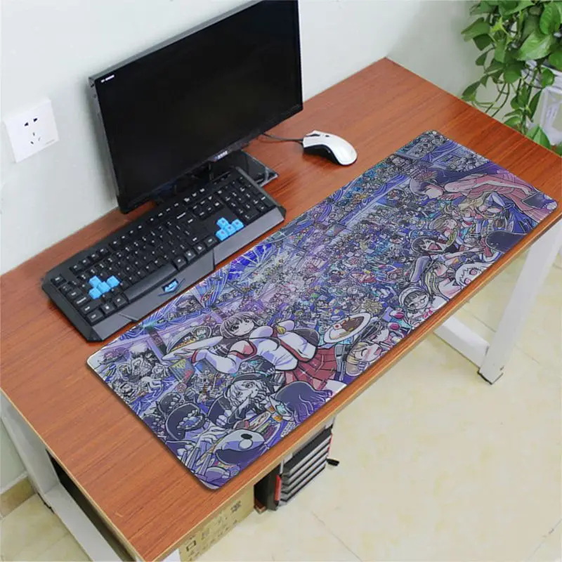 Lock Edge 30x80cm Babaite высокое качество Kantai Коллекция клавиатуры коврик резиновый игровой коврик для мыши Настольный коврик большой коврик для мыши клавиатуры коврик - Цвет: Lock Edge 30x80cm