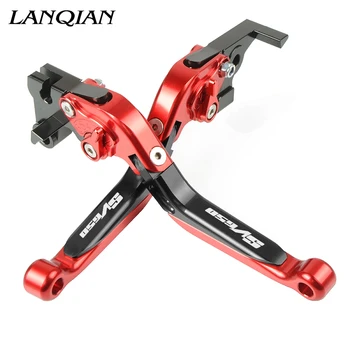 

For Suzuki SV650 1999 2000 2001 2002 2003 2004 2005 2006-09 With LOGO Motorcycle Accessories CNC Adjustable Brake Clutch Levers