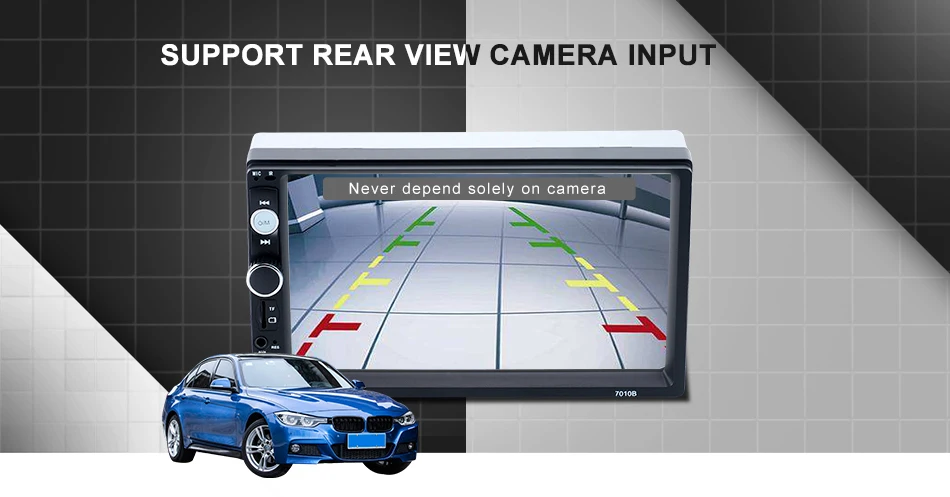 Cymye 2 din автомагнитола " HD Авторадио сенсорный экран мультимедийный плеер