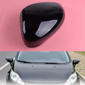 

DWCX Painted Left Gloss Black Wing Mirror Cover Cap Fit for Ford Fiesta MK7 2008 2009 2010 2011 2012 2013 2014 2015 2016 2017
