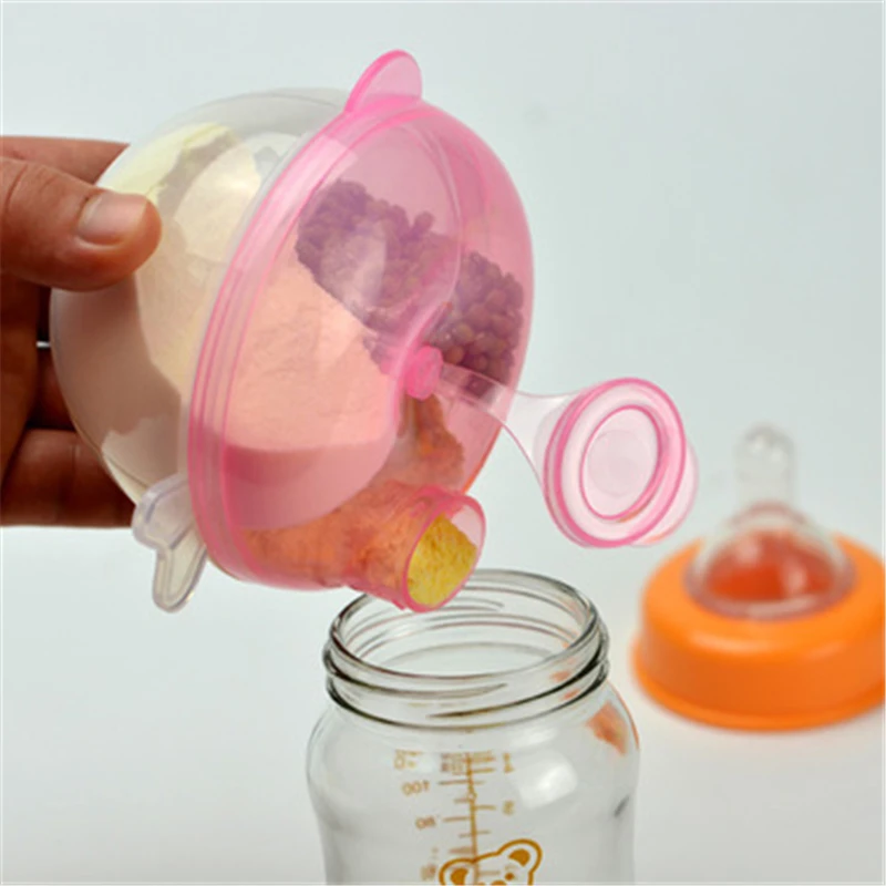 1PCS Portable Milk Powder Formula Dispenser Food Container Infant bean Storage Box for Kids Baby Care Toddler Travel Bottle