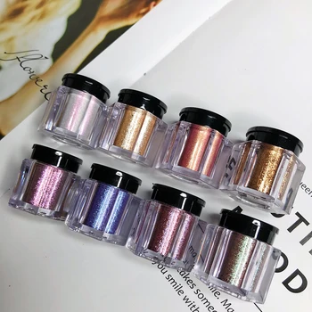 

3pcs/lot UCANBE Holographic Duochrome Eyeshadow Makeup Glitter Shimmer Metallic Eyeshadow Powder Pigment Waterproof Eye Cosmetic
