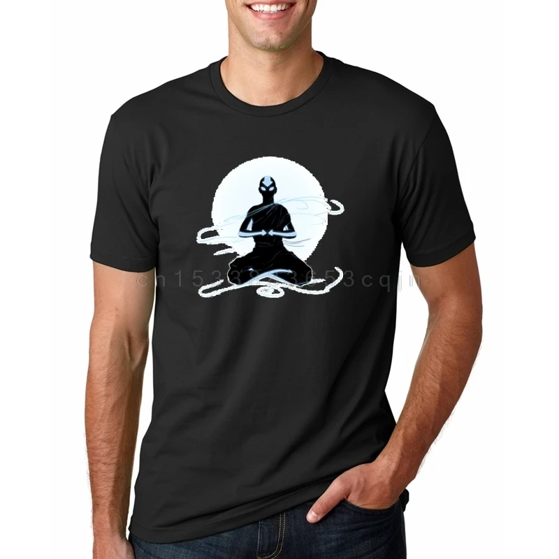 Мужская футболка Аватар Последний Airbender Aang и Appa аниме Badass Tee | одежда
