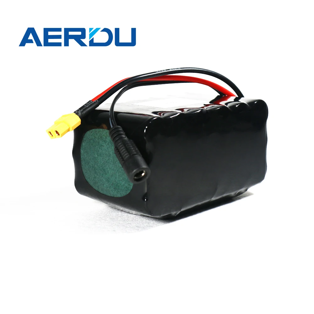 3S6P 12V 21Ah 40A BMS orline battery pack 18650 li-ion 3500mah cells XT60 DC5521 400Watt High Power Motor Scooter light
