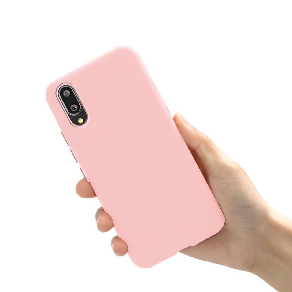 Silicone Matte TPU Soft Phone Case - Sleek Back Cover Coque
