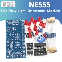 NE555 CD4017 Running Led Flow Licht Elektronische Productie Suite Control Board Module Condensator Oscillator Klok Siganal Diy Kit