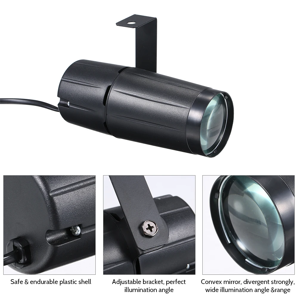 Billig Aimkeeg Bar Club Disco Laser Licht Strahl Lichter AC90 240V 10W LED Bühne Wirkung Dj Beleuchtung Party KTV Professionelle Strahl scheinwerfer