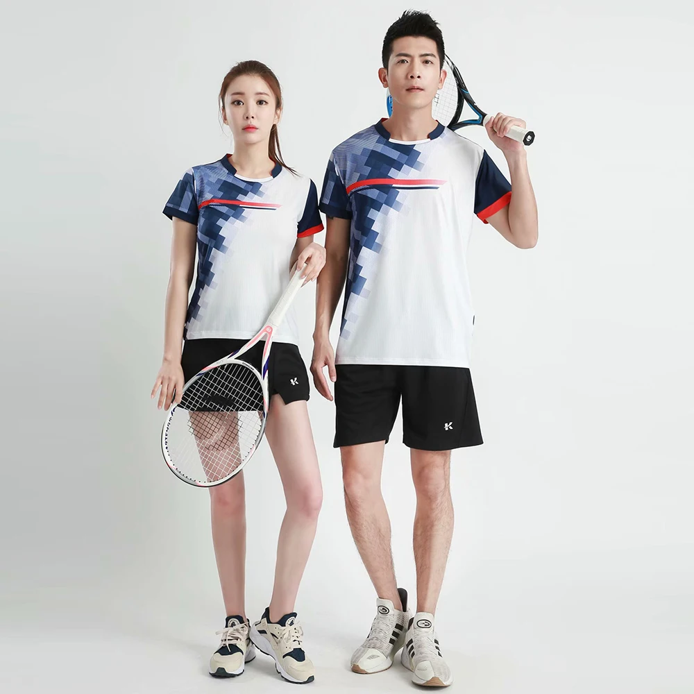 Nieuwe Tennis Shirts Vrouwen Mannen Sport Kleding Badminton Dragen Shirts  Tafeltennis Spel Shirts Kleding Oefening Pol O Kleren - AliExpress