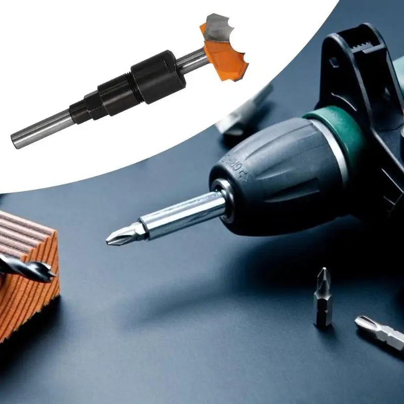 Woodwork Durable Router Bit Extension Rod Engraving Machine Milling Multifunction Cutter Lengthen Bar Router Bit Accessory