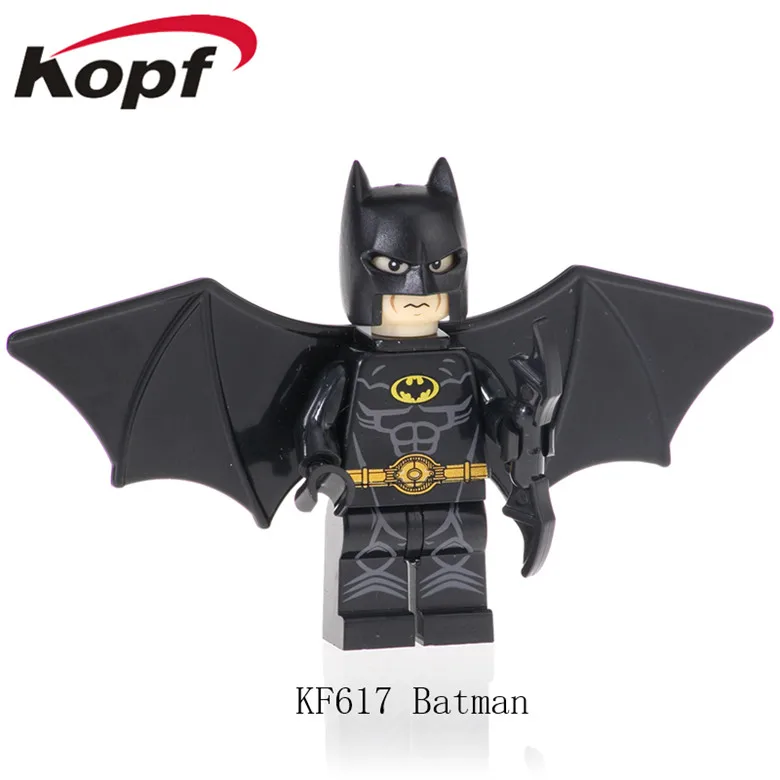 KF617 Without Box 20 шт. строительные блоки экшн Супер Герои фигурки Железный человек Бэтмен Веном Марка 9 Talon кирпичи Подарочные игрушки для детей KF610 - Цвет: KF617 Without Box